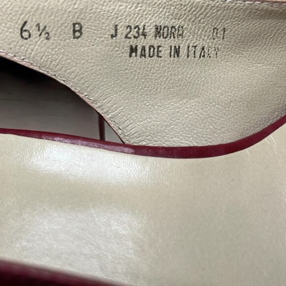 NWOT Vintage Coach J234 Nora Open Toe Sling Back Shoes - Size 6.5 B - Picture 7 of 9